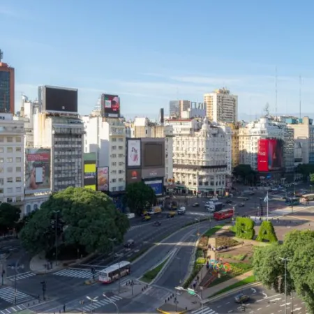 La emblemática Avenida 9 de Julio cumplió 89 años