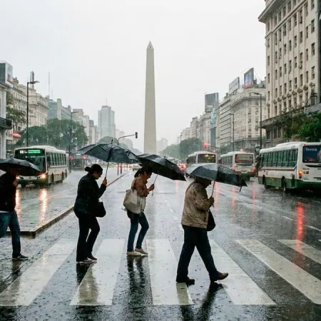 El mal tiempo seguirá en el AMBA durante los próximos días: cuándo volverá a mejorar