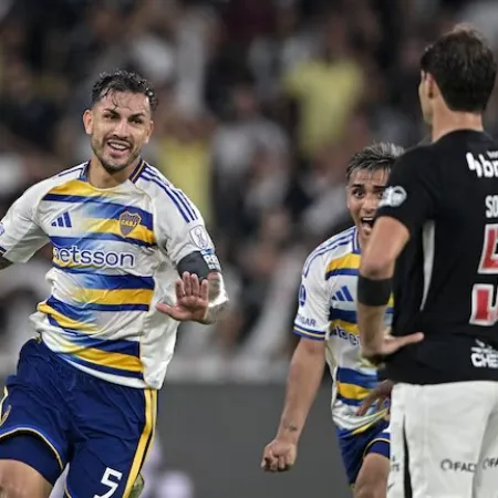 Con un golazo de Paredes, Boca eliminó a Vasco da Gama y jugará la final de la Sudamericana