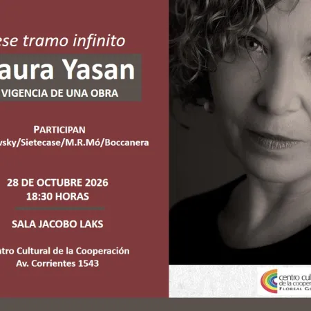 Reconocerán la trayectoria y el legado literario de Laura Yasan