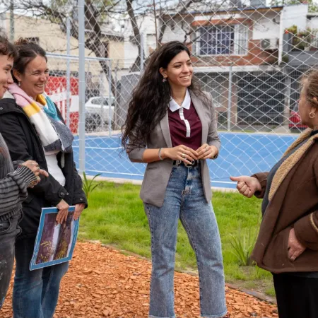Lanús Gobierno inauguró un nuevo espacio recreativo en el Barrio Villa Talleres
